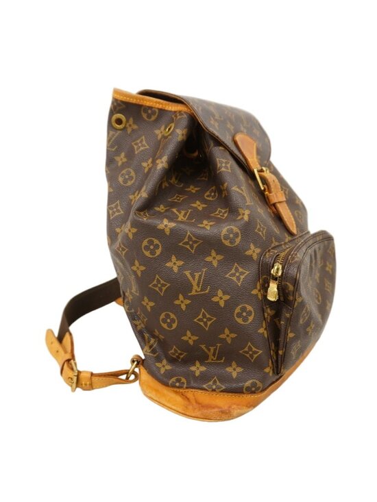 Louis Vuitton Backpack Monogram Montsouris GM Brown main image 4